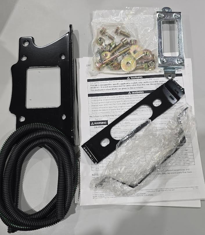 BRP WINCH MOUNTING KIT 715001416