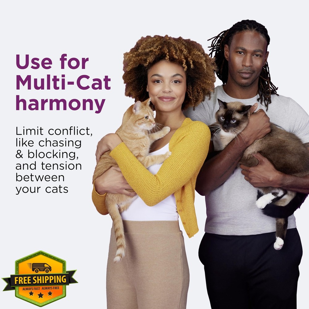 Comfort Zone Multi Cat Calming Diffuser Refills 6 Pack 180 Day