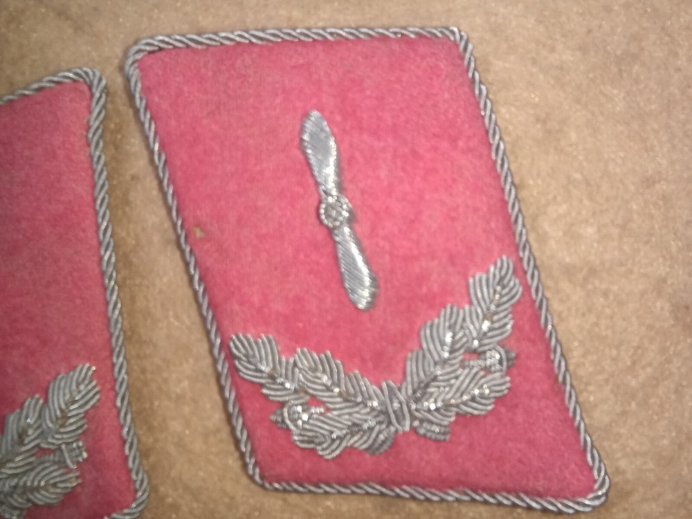 Luftwaffe Flieger-Ingenieur Flight Engineer Collar Tab Pair, Germany