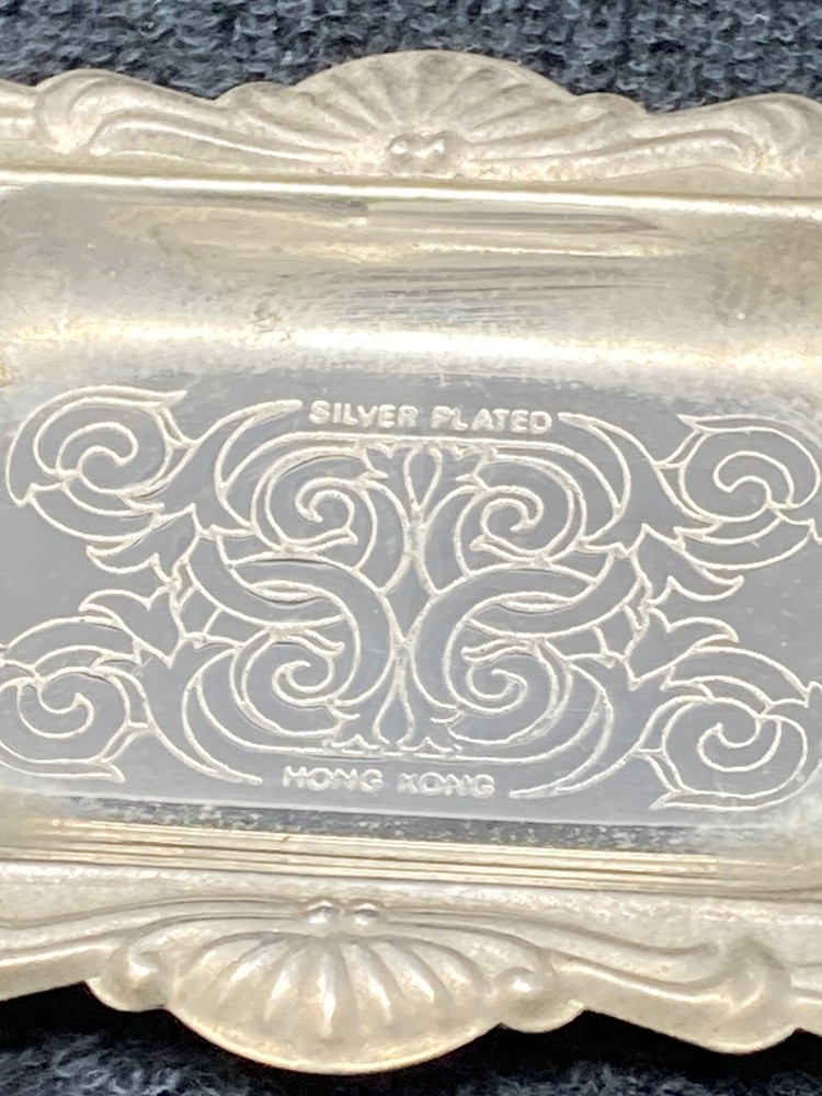 Silver plate Hong Kong 3 Inch Trays