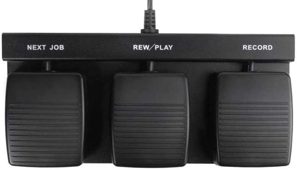 DAC FP-110-USB 3-Function USB Foot Pedal Control For use with Computers