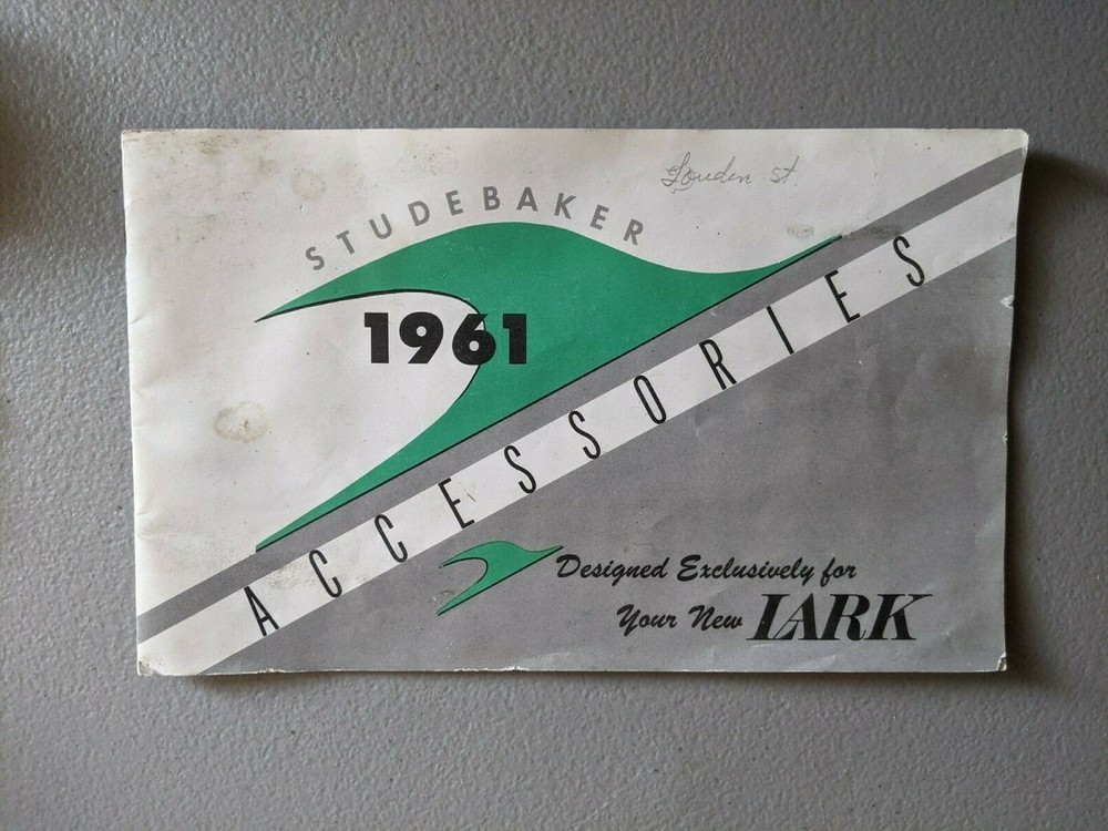1961 Studebaker Accessories Brochure