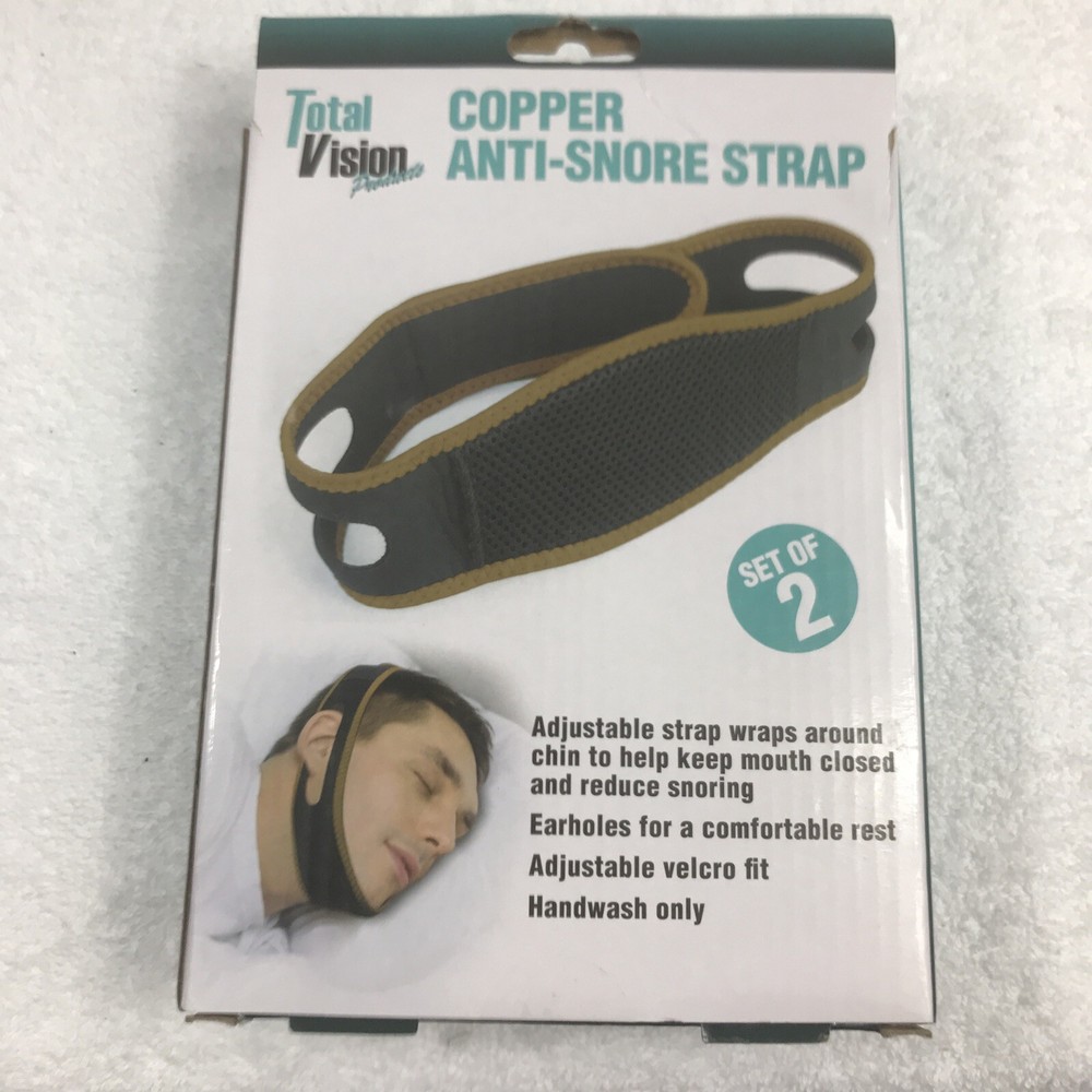 Total vision copper anti-snore stap