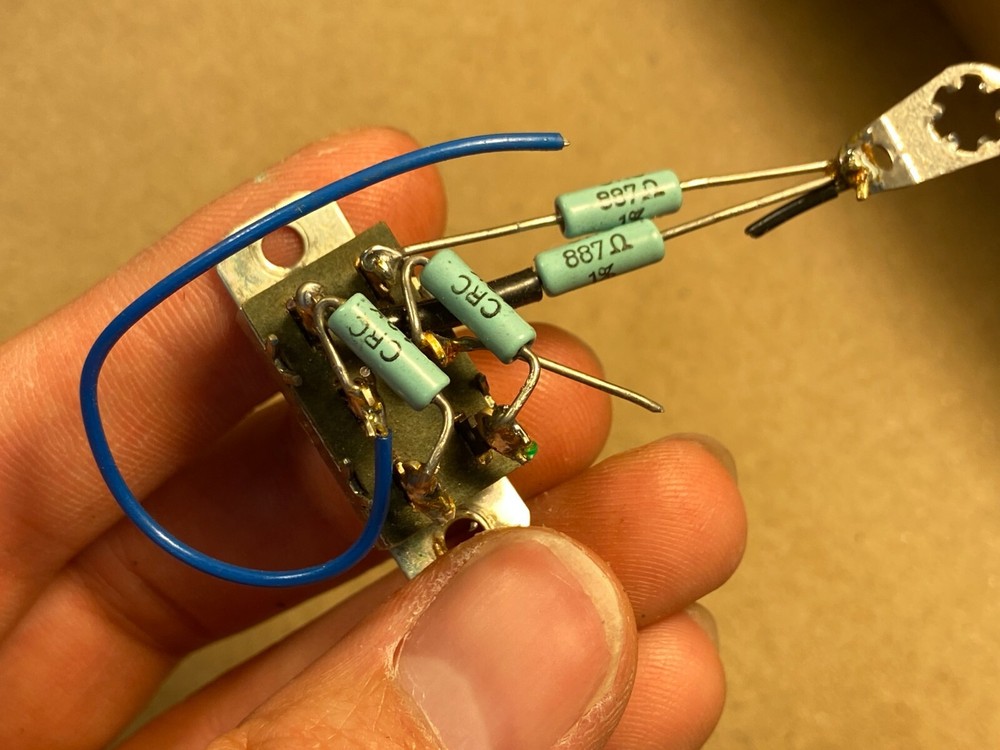 Crown IC-150A Preamplifier Parts - Rear DB Switch from Back Panel