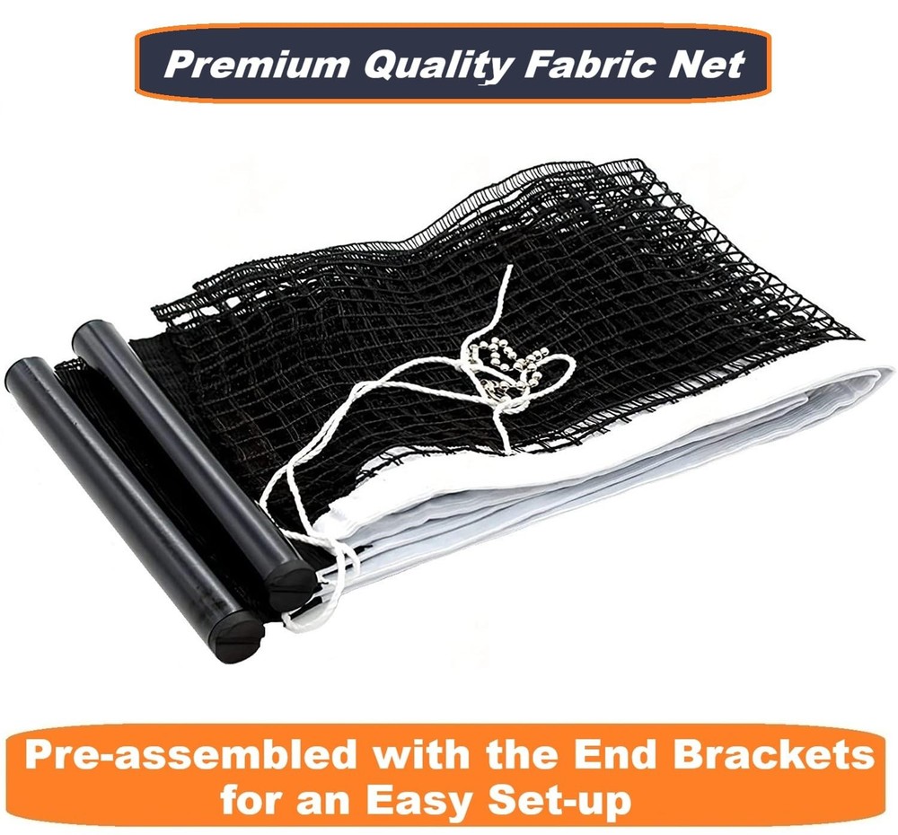 Professional Table Tennis Net fits 1.8" Maximum Table Thickness | Screw Clamp...