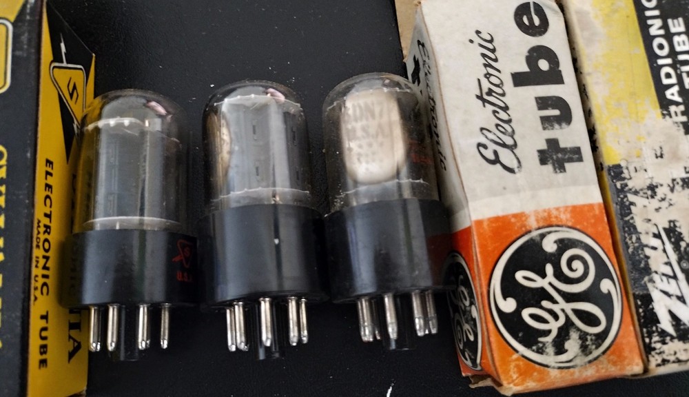6DN7 NOS tubes tested OB 3 pcs