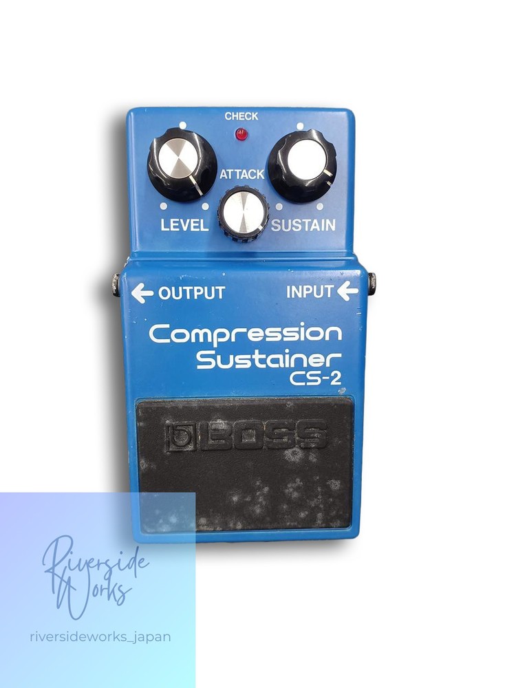BOSS CS-2 Compression Sustainer Guitar Effect Pedal