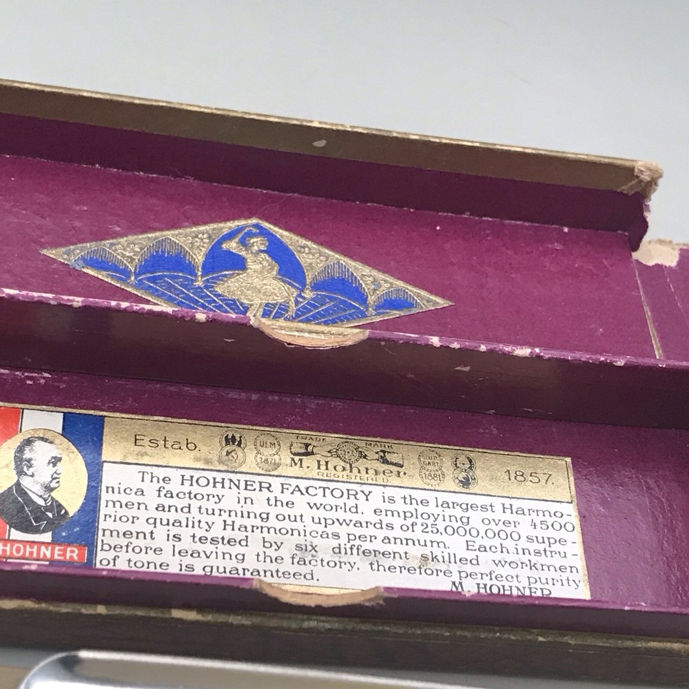 The Chromonica By M. Hohner “C” In Original Box