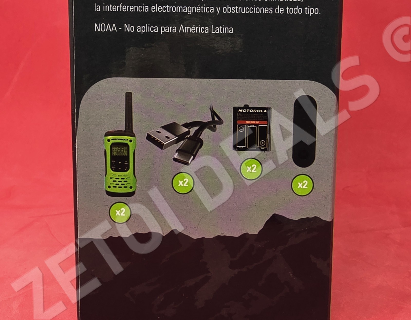 *BRAND NEW* Motorola T600 H2O Waterproof FRS Radios walkie talkies 22 Channel