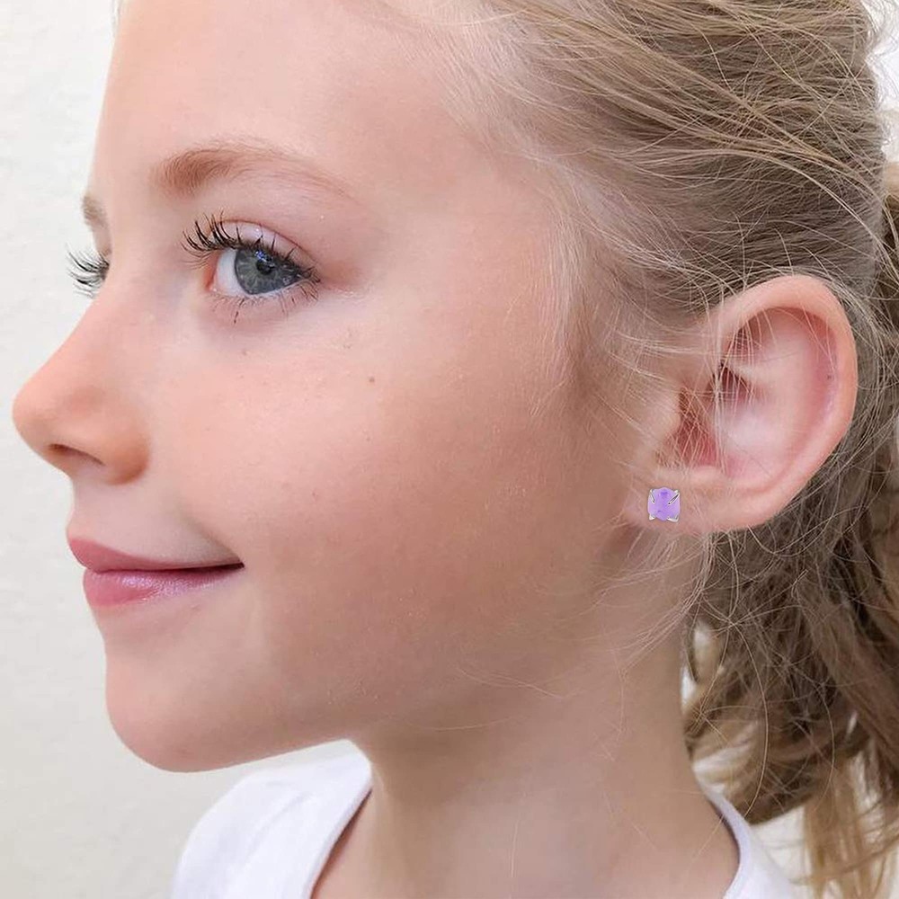 3 Pairs Sterling Silver Stud Post Claw Earring Blanks Handmade Earring Wire D...