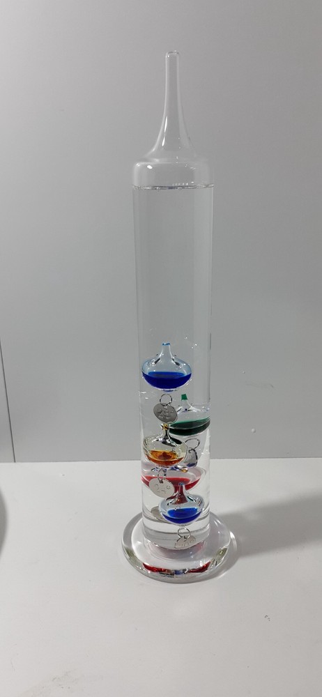 Galileo Scientific Thermometer Tabletop Temperature Meter Reader 20c - 28c