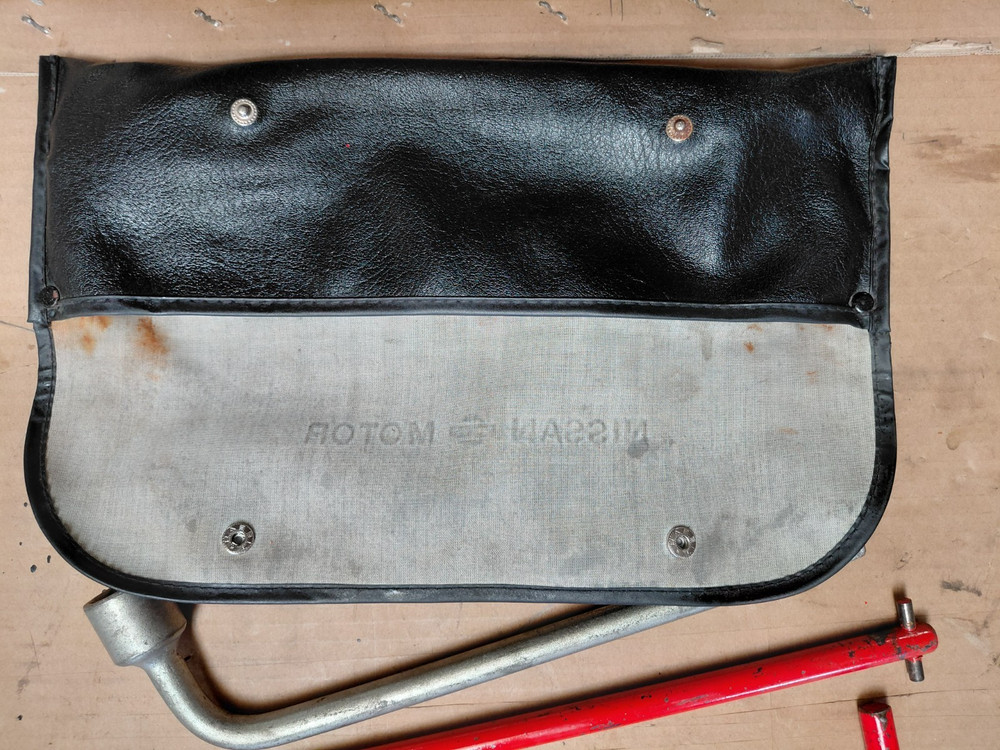 Datsun 240Z Tool Bag , Jack Handle, Lug Wrench