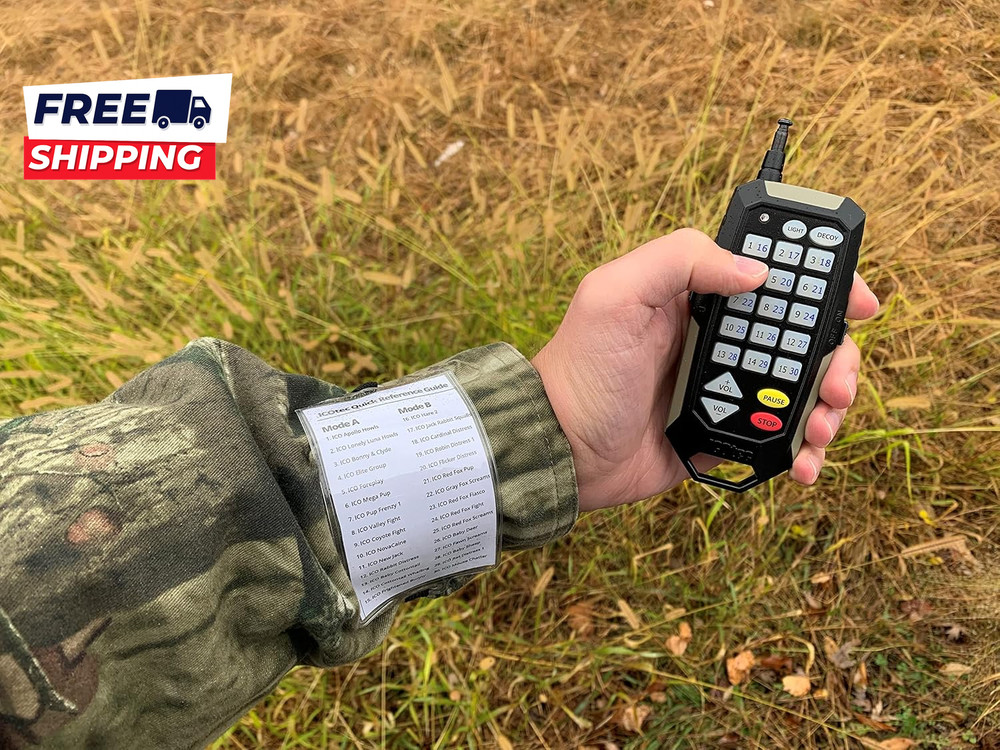 Renegade+ Programmable Predator Call with Bluetooth 30 Professional Sounds