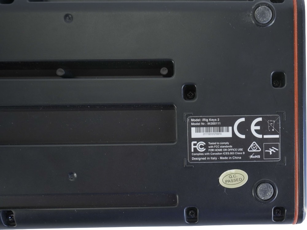 IK Multimedia iRig Keys 2 37-Mini Key Controller for iPhone, iPad and Mac/PC