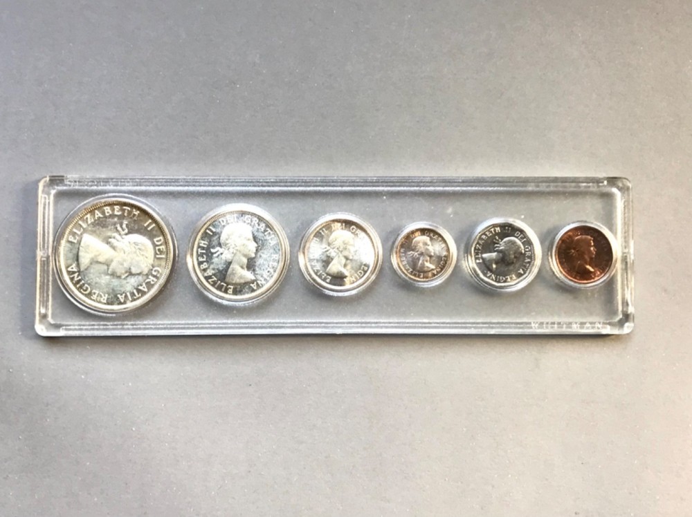 1960 Canada BU Silver Mint Set