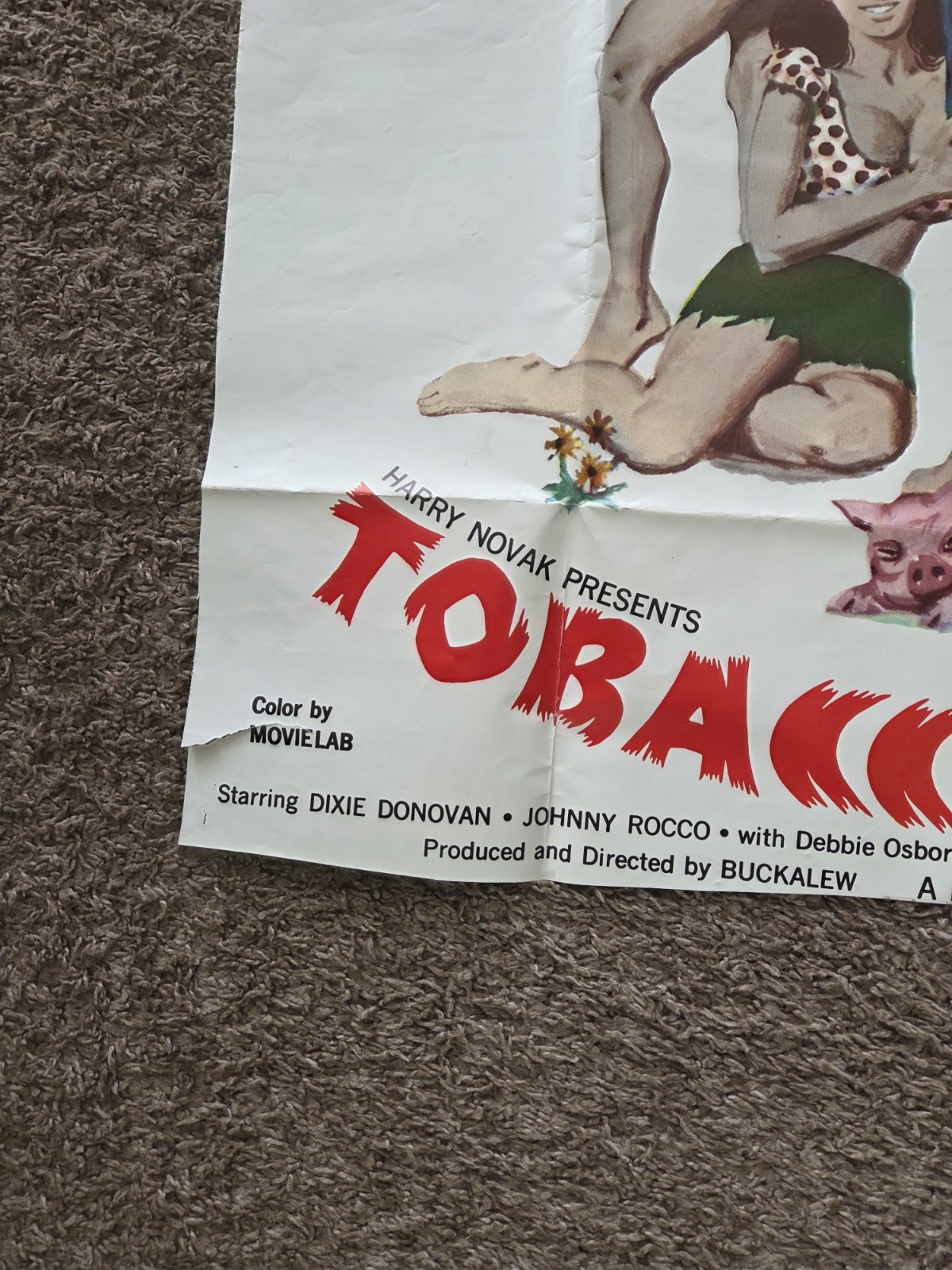 Tobacco Roody Movie Rare One Sheet Poster 1970