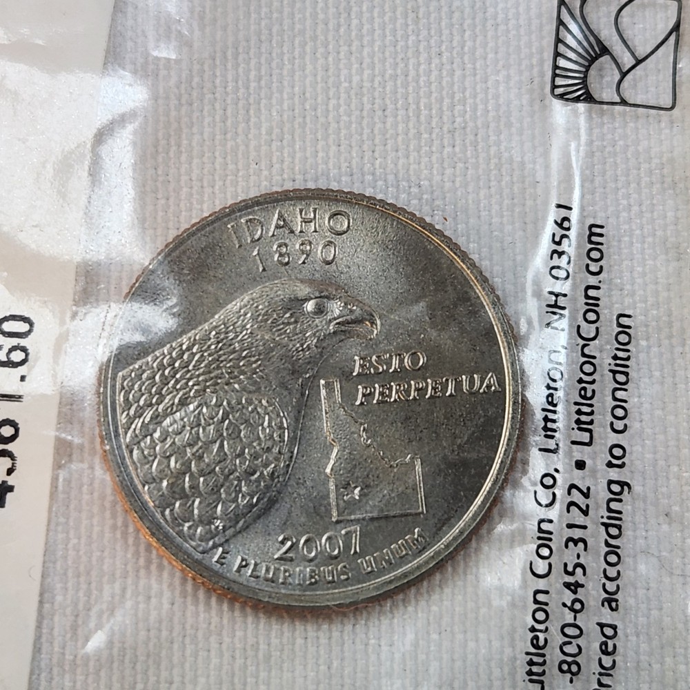 Six Uncirculated State Quarters. See Description