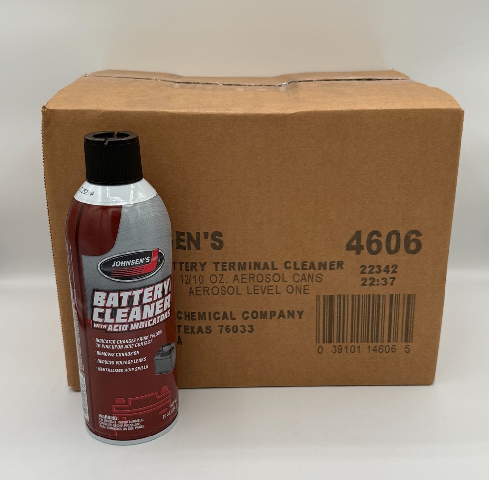 4606 Johnsens Battery Cleaner 7.5oz 12/Case