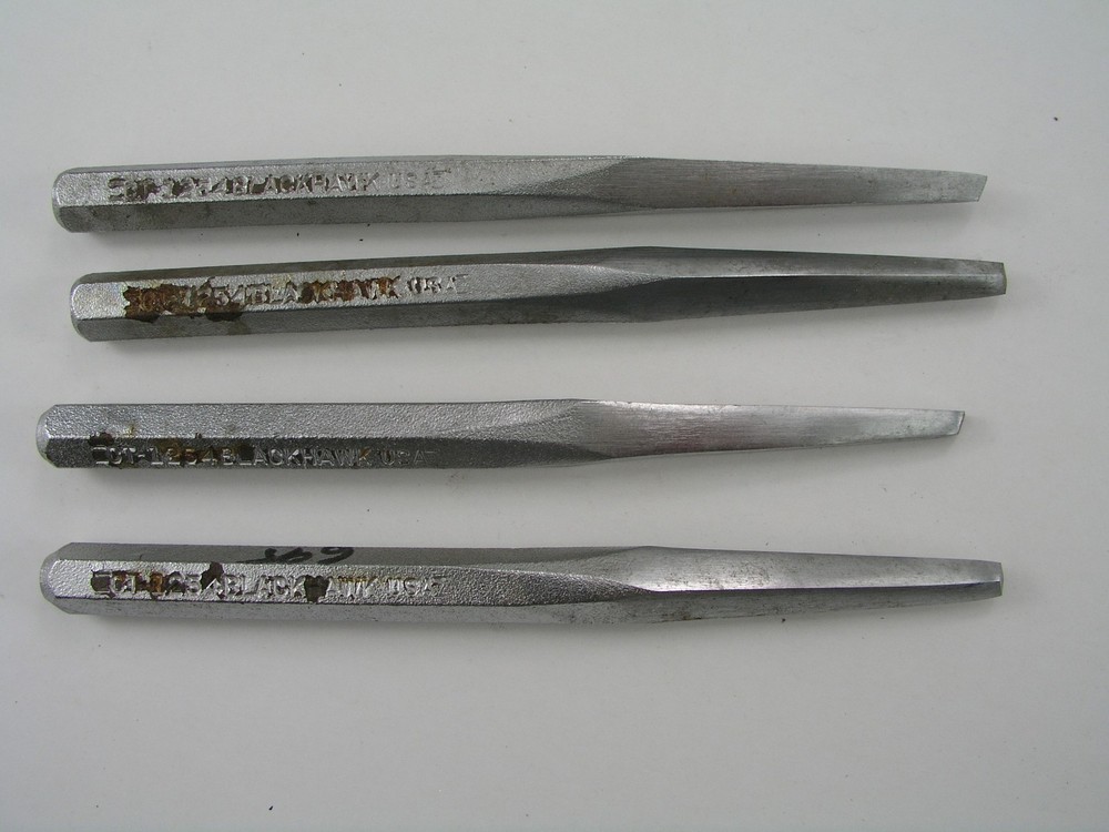 2 pc Diamond Point Chisel Set, Blackhawk USA