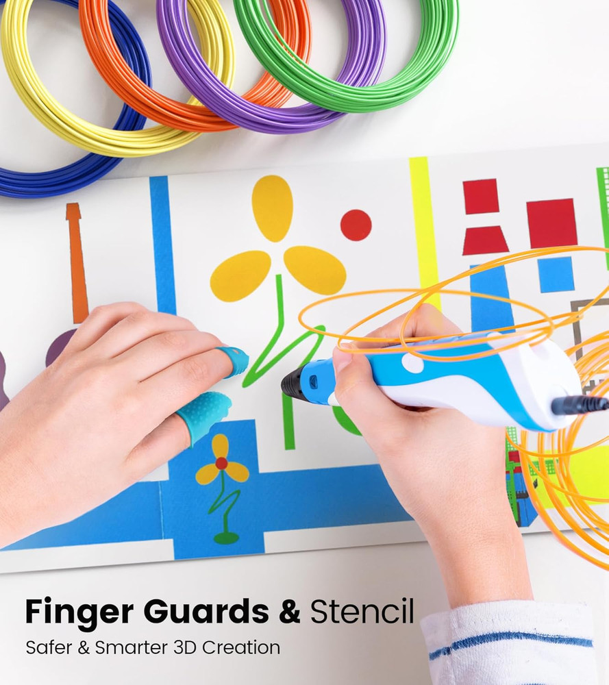 1.75Mm 3D Pen Filament Refills Compatible with SCRIB3D P1/ADV MYNT3D Basic/Super