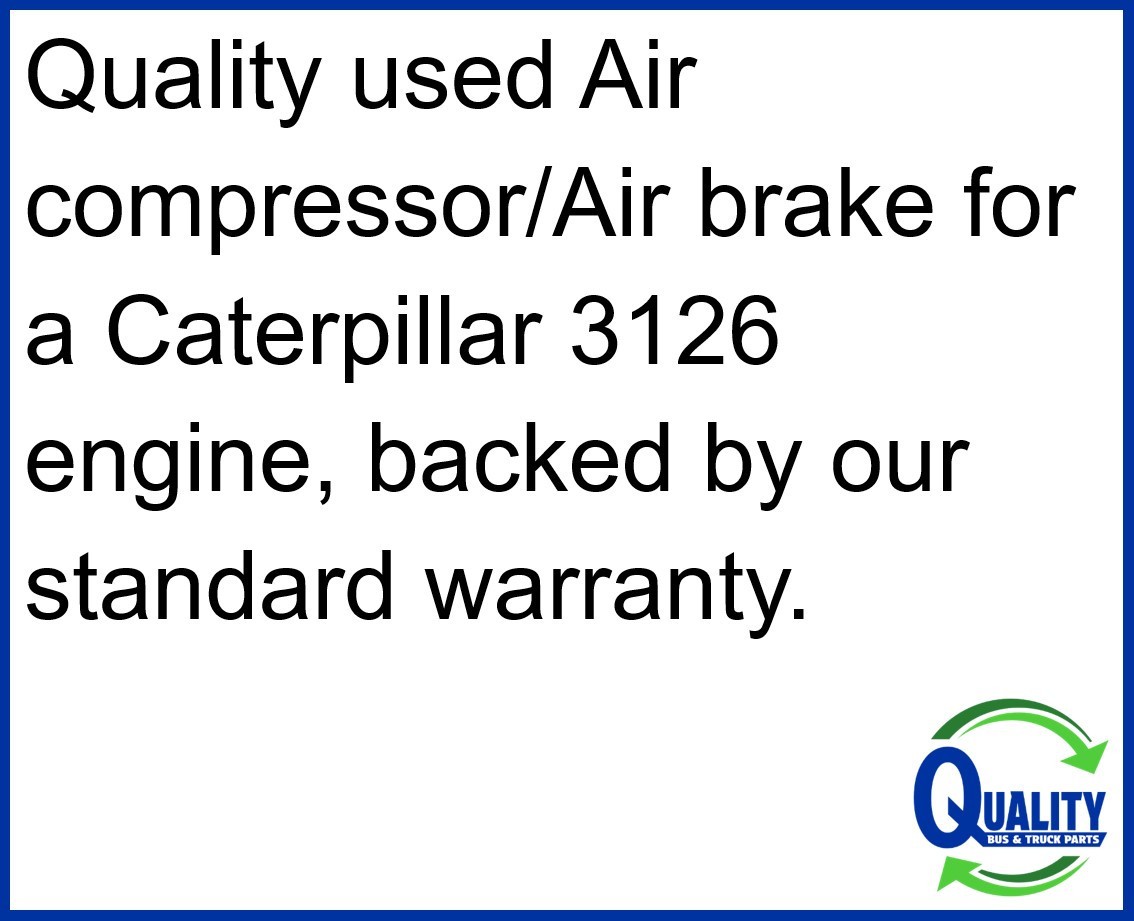 224-0003 Air Compressor Caterpillar / CAT 3126, 90976-68, 9111540226