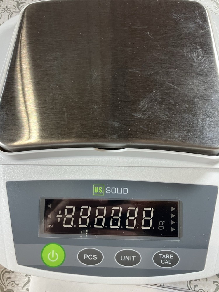 U.S. Solid 3000g x 0.01 g Precision Balance AC/DC Power Supply Missing