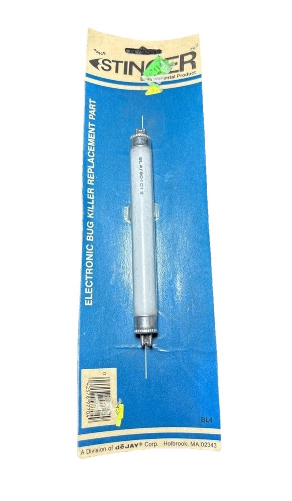 Stinger Electronic Bug Killer Replacement Part BL-4 4 Inch Bulb 90s NOS!!