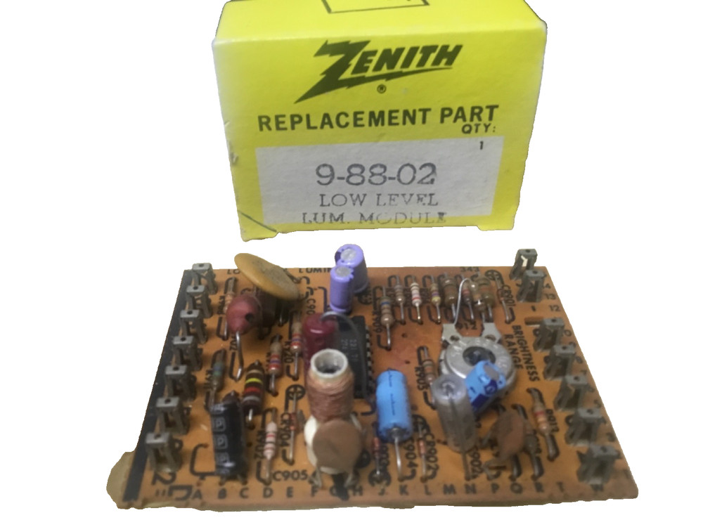 Zenith 9-88-02 Low Level Lum. Replacement Part Module Solid State TV Television