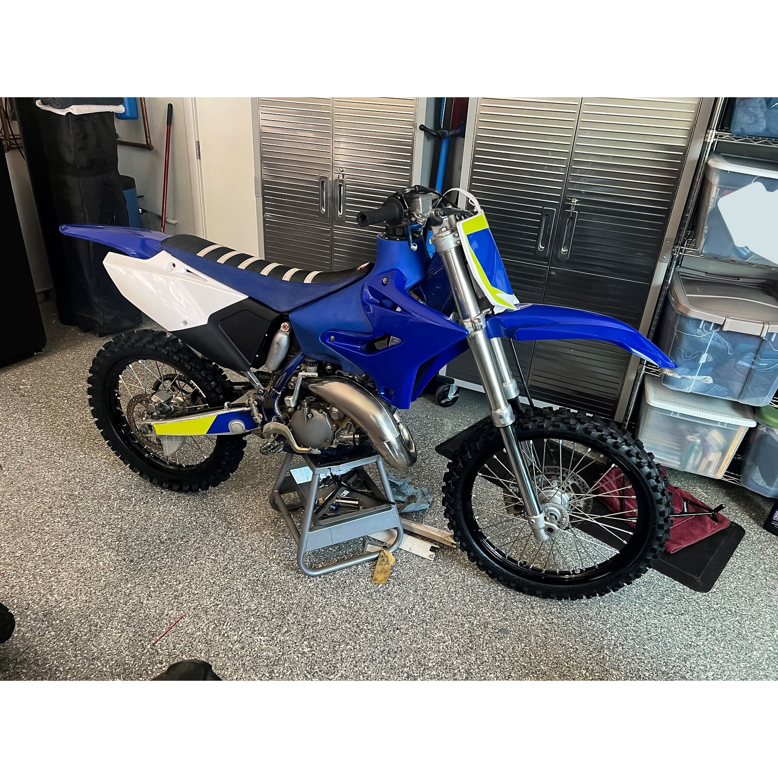 Restyle Plastic Kit Set 2018 Style Blue For Yamaha YZ125 YZ250 2002-2014