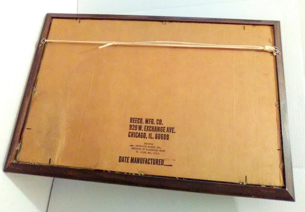 Budweiser Mirror 15" 1/2 X 23" 1/2