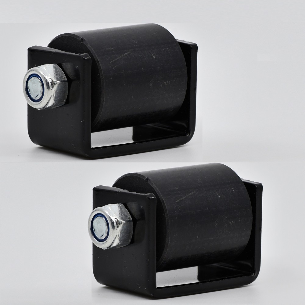 ALEKO set of 2 Side Rollers for Sliding Rolling Gate Roller Guide with Bracket