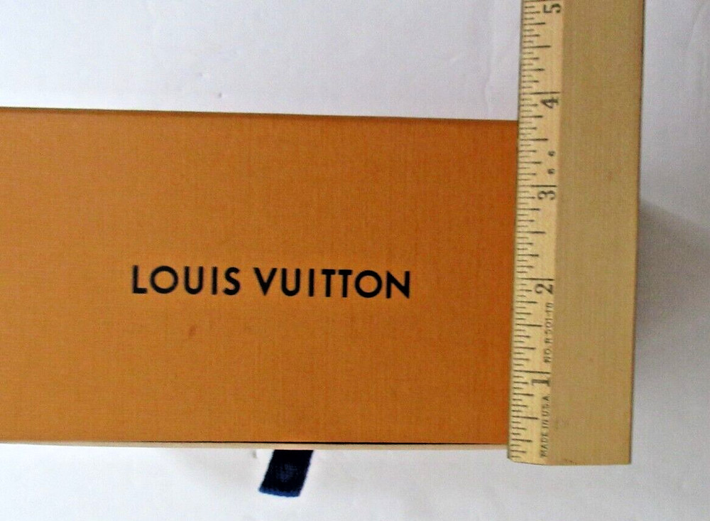 LOUIS VUITTON EMPTYRectangular Gift Box Pull Drawer Style 7" x 3.5" x 3"