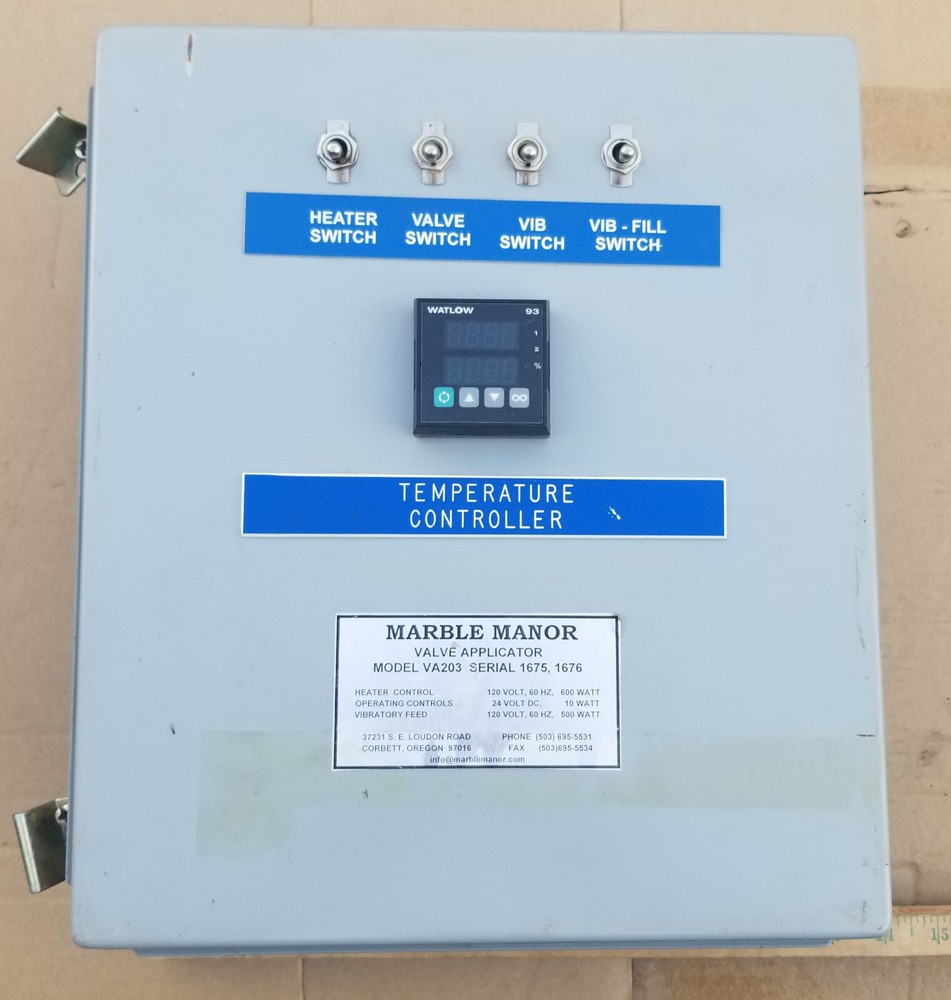 Marble Manor Valve Applicator Temperature Controller VA203 for Coffee Bags I Gue