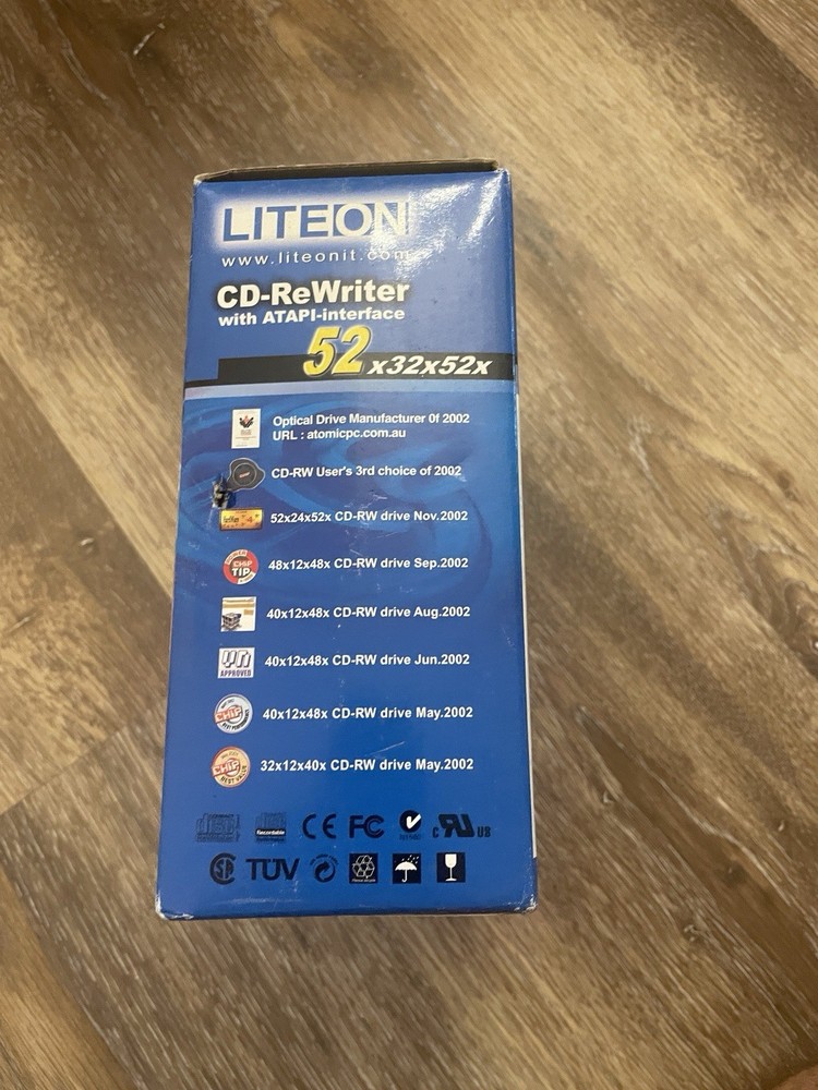 LiteOn CD-ReWriter 52x32x52x ATAPI/E-IDE Interface New Open Box