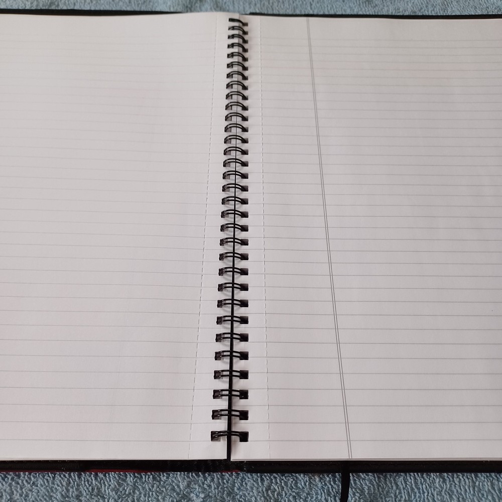 Foray Refillable Notebook Padfolio with Inside Pockets, Card Holder Never Used