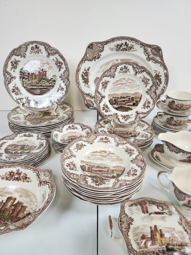 Johnson Brothers Old Britain Castles Brown Multicolor Replacements Pieces