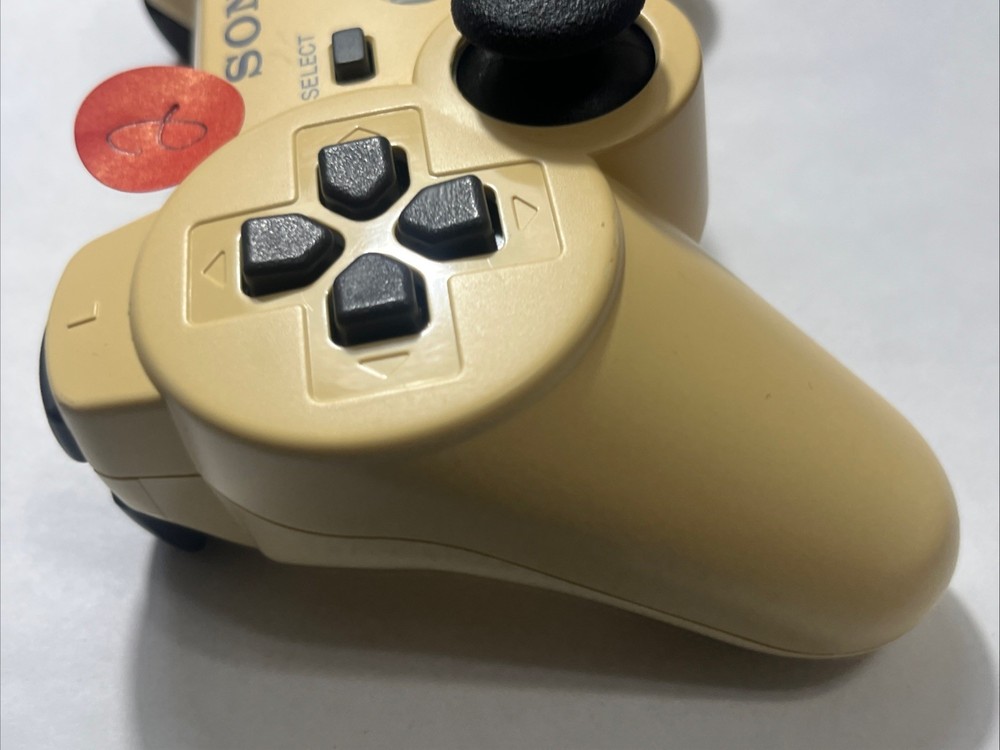 Sony PS3 Sixaxis Wireless Controller white yellowing OEM Original Tested Clean