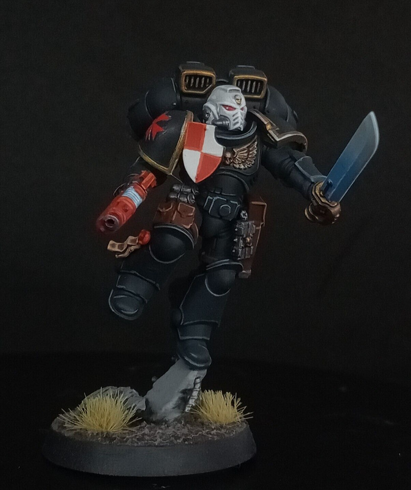 Commission miniatures PRO Painted - Jump Pack Intercessors Black Templars