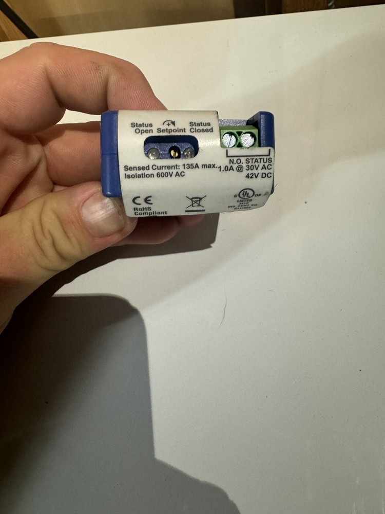 CSD-SA1E0-1 Johnson Controls Digital Current Switch Solid Core