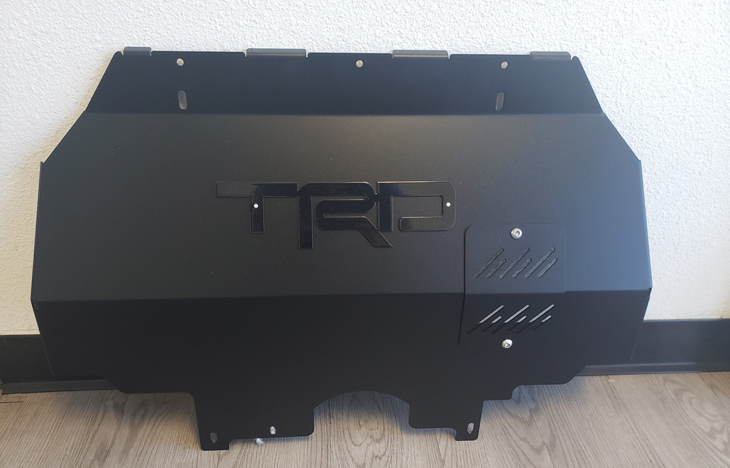 Custom 2024 - 2025 Tacoma Skid Plate - Only gas models - All Black