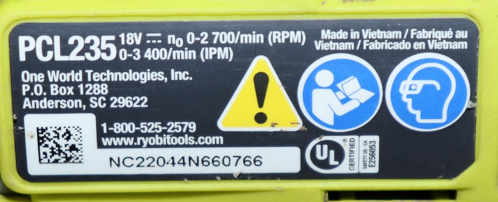 Ryobi One+ PCL235 18V Impact Driver (Tool Only)