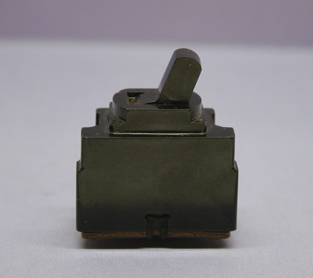 💡 Vintage Black Double-Pole DPST Toggle Switch Despard Interchangeable, P &S
