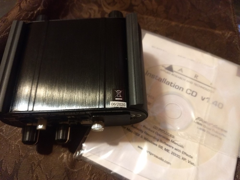 ART USB Dual Pre Two Channel Preamplifier/Computer Interface (USBDUALPREPS)