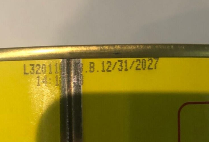 Luxardo The Original Maraschino Cherries 890 Cherries Tin 12 Lbs Can Exp. 12/27