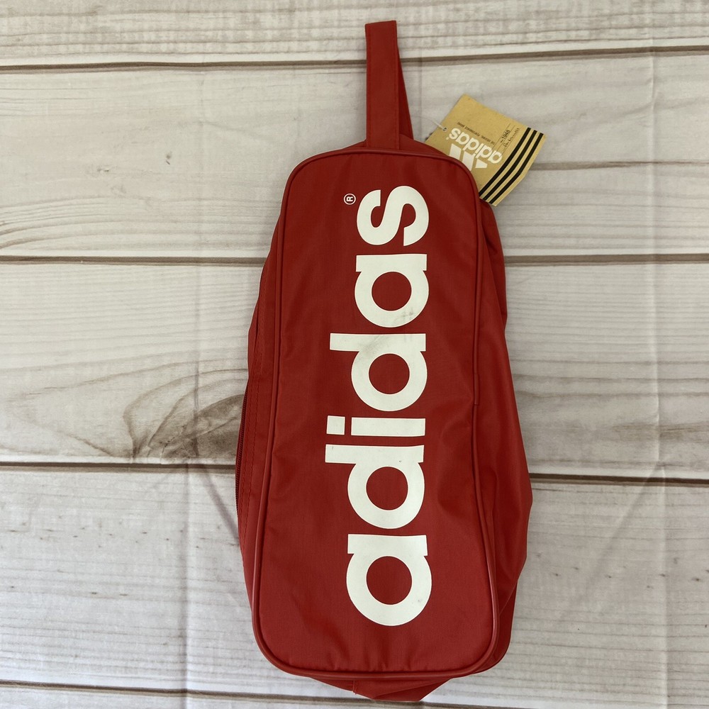 Adidas Red Zip Up Bag 14”