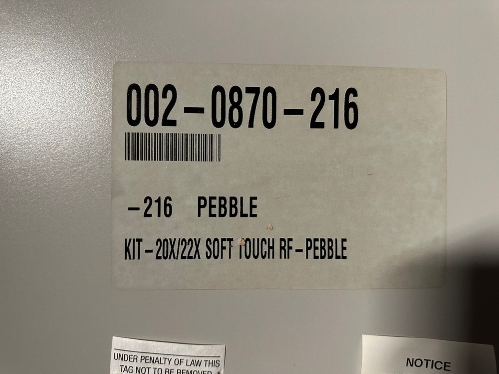 Midmark 204 Exam Table Replacement Top, Versailles Pebble Grey #002-0871-216.