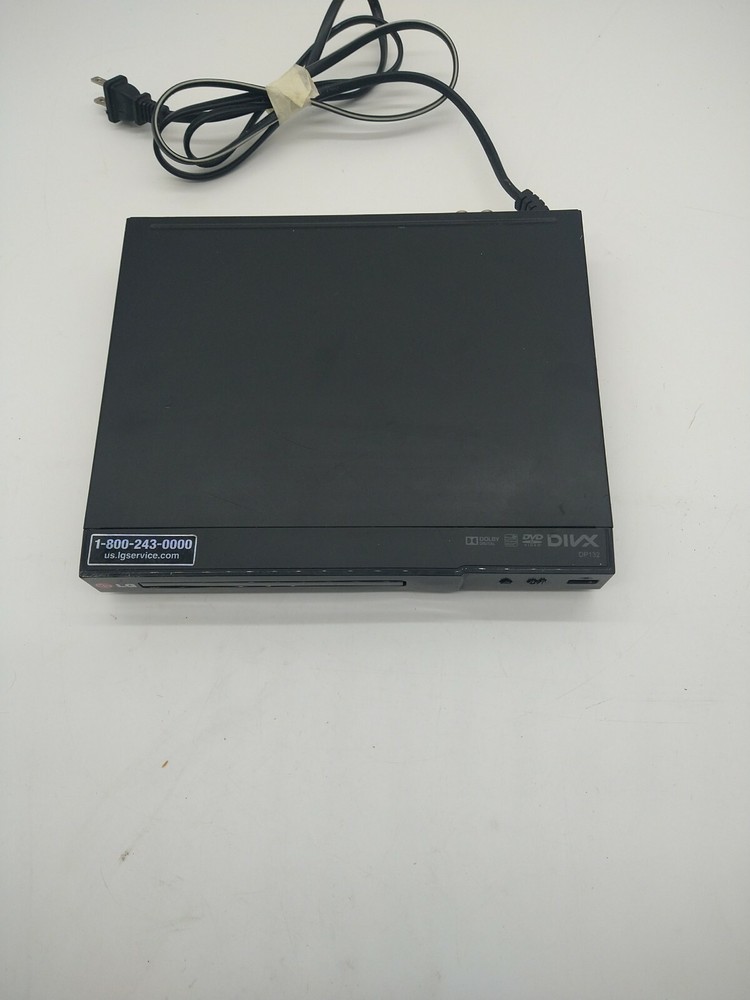 LG DVD Player (DP132H) Missing Remote Tested/Working