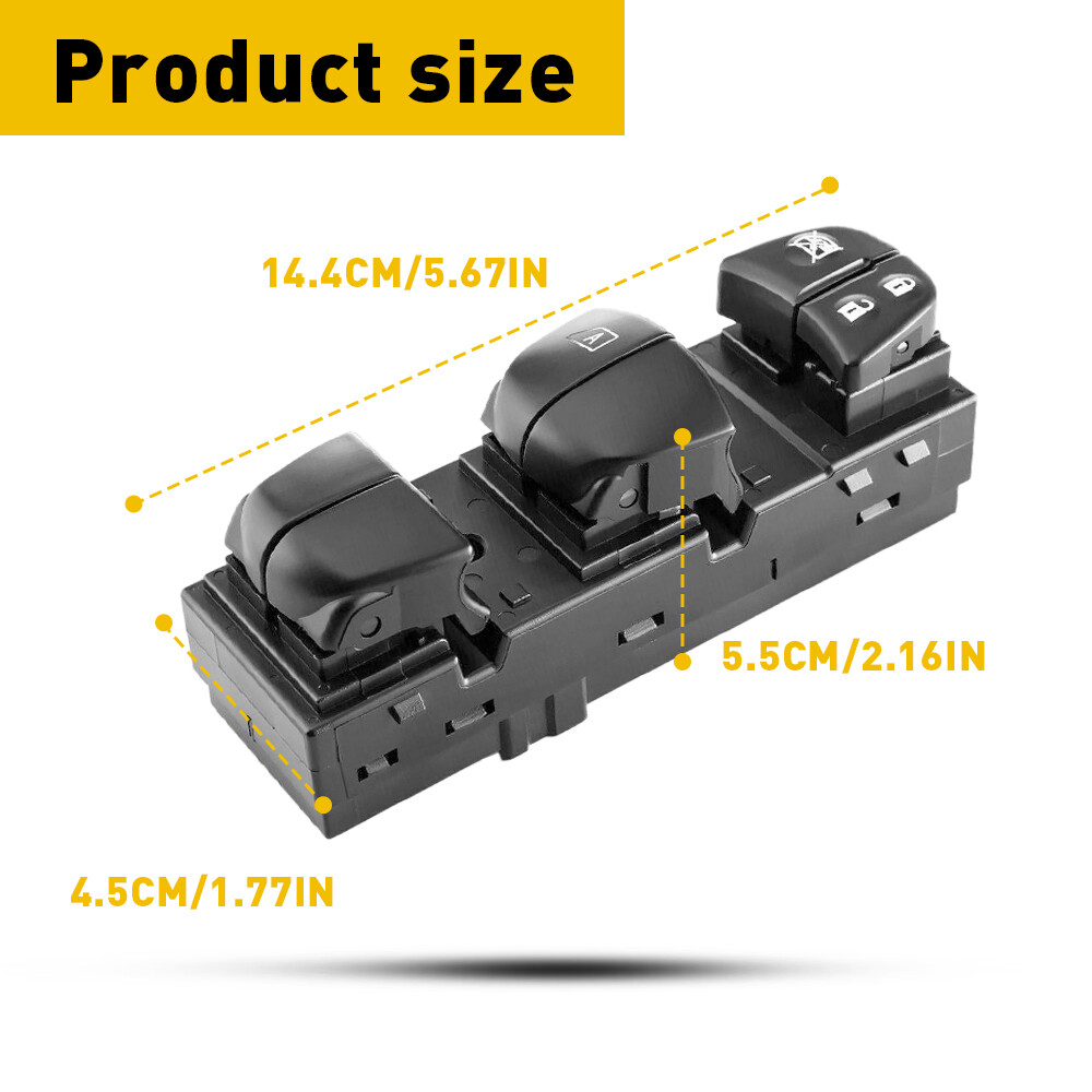 For 2013-2018 Nissan Rogue Power Window Master Control Switch Left Driver Side A