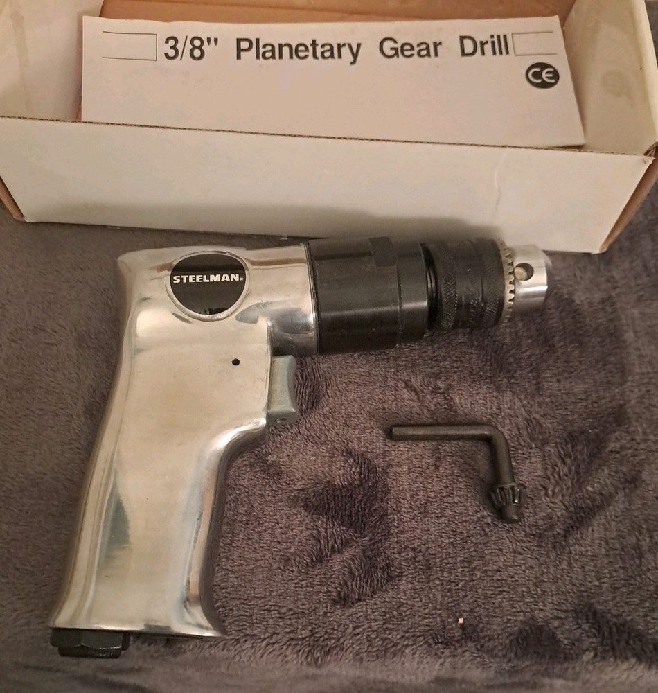 Steelman Air Drill 3/8" Planetary Gear Drill
