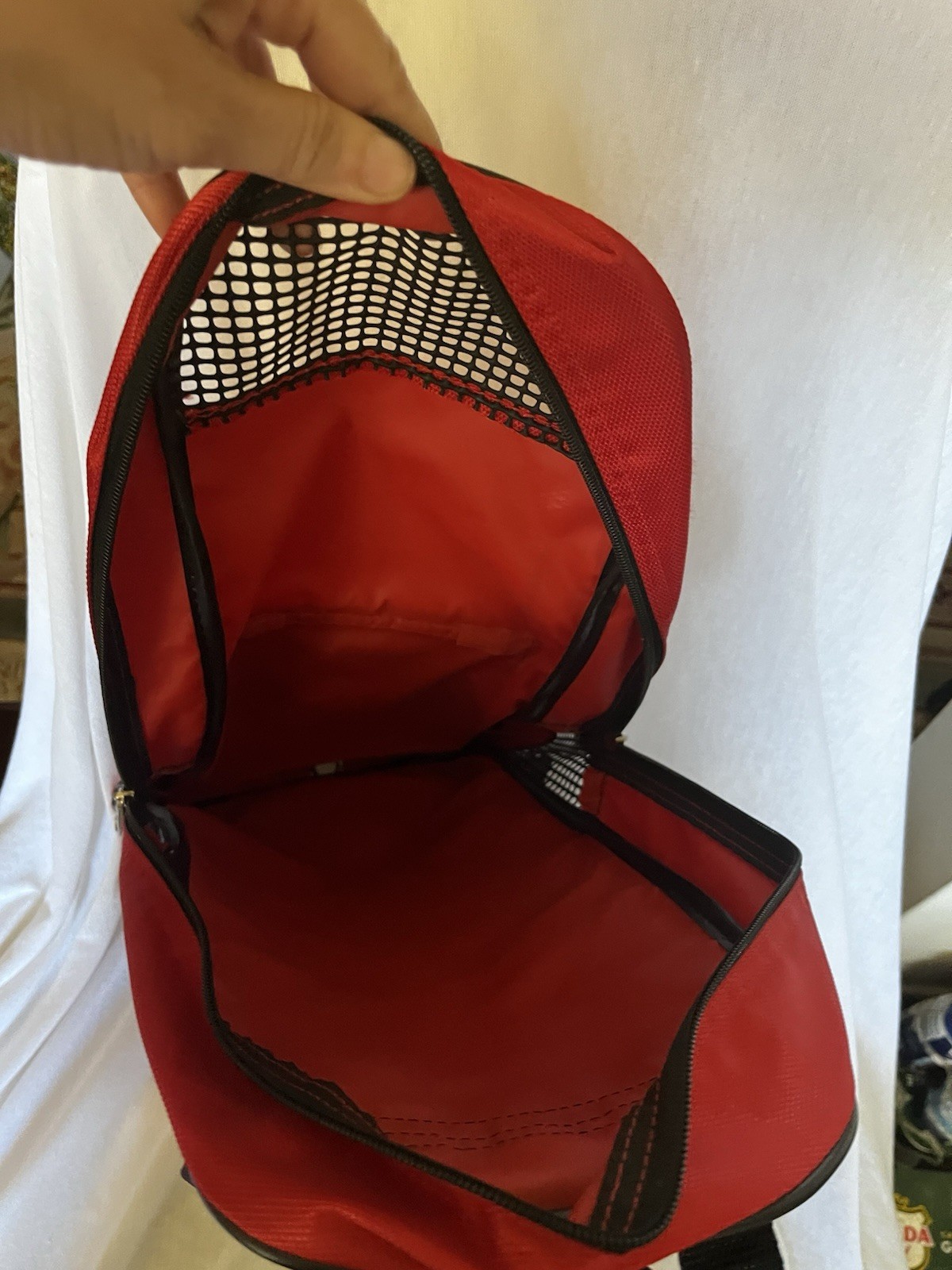 US Divers Red Black Mesh Sack Dive Bag Snorkel Mask Fins Backpack! Bag Only